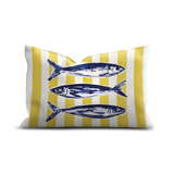Coussin en polyester rectangulaire — modèle extérieur Pesaro, inspiration bord de mer