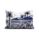 Coussin en polyester rectangulaire — modèle extérieur Oxia, inspiration bord de mer