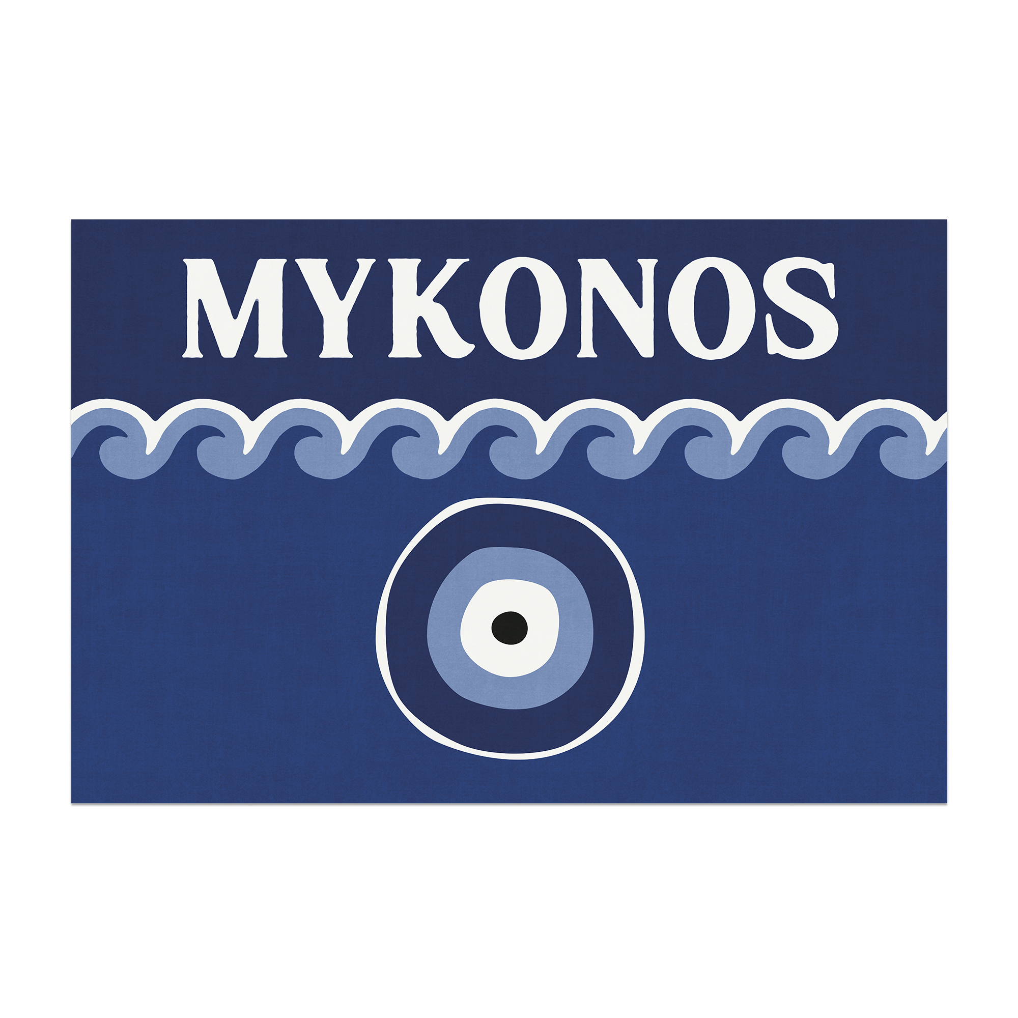 Tapis vinyle Mykonos