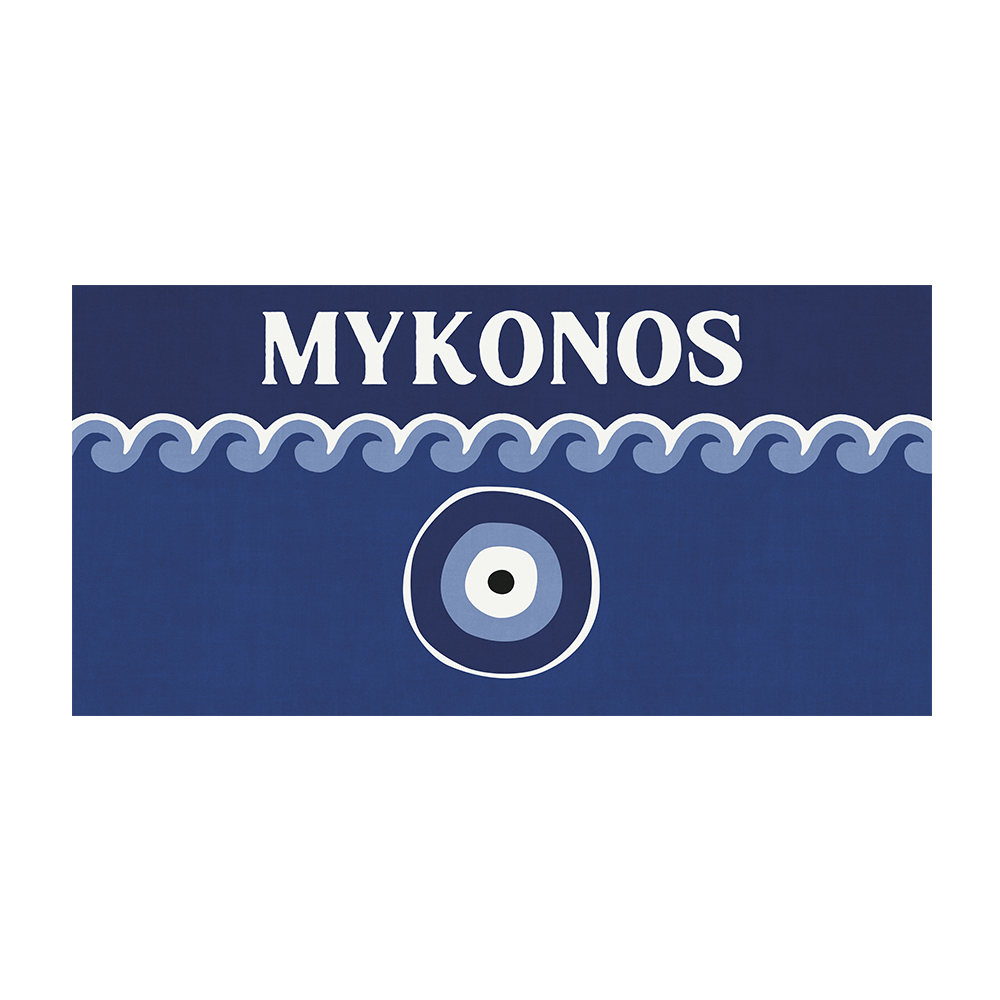 Tapis vinyle Mykonos