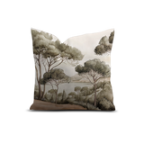 Coussin en polyester carré — modèle Extérieur Jungle Liouquet