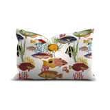 Coussin en polyester rectangulaire — modèle extérieur Scalo, motif jungle