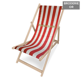 Chilienne en polyester — modèle brodée Vacances, motif jungle