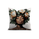 Coussin en polyester carré — modèle extérieur Serena