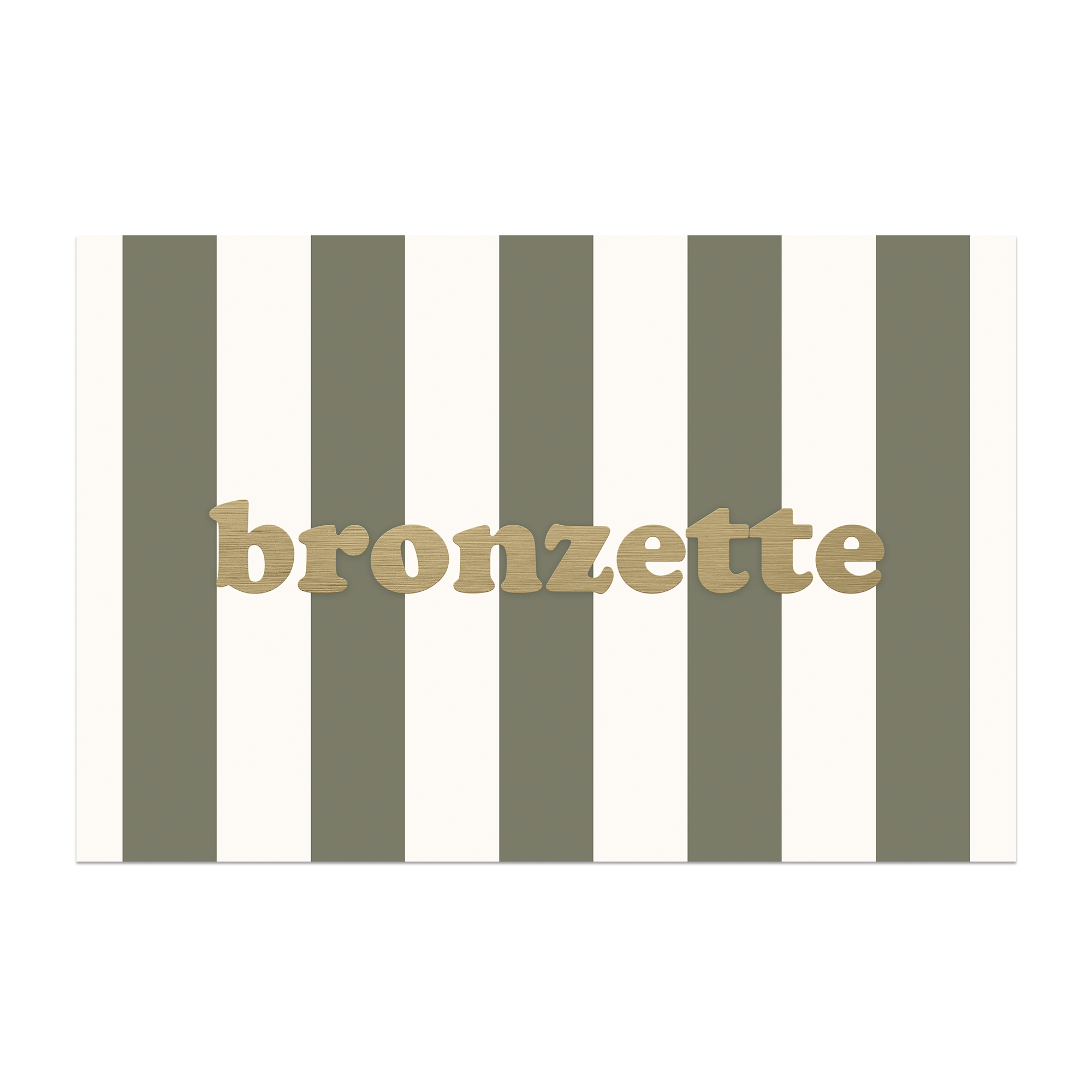 Tapis vinyle Bronzette