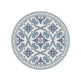Set de table en vinyle rond — modèle Bordera