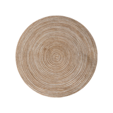 Set de table en vinyle rond — modèle Corde