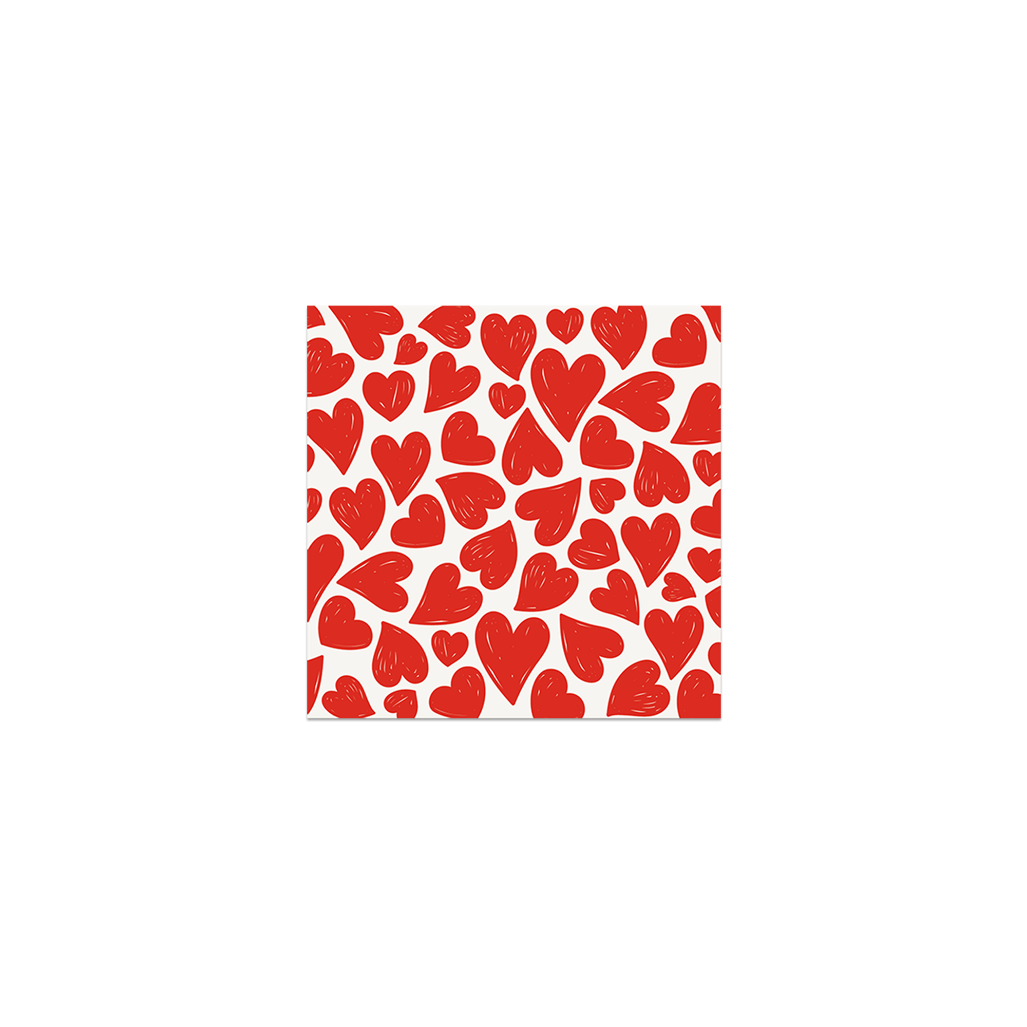 Lot de 6 dessous de verre vinyle Amora