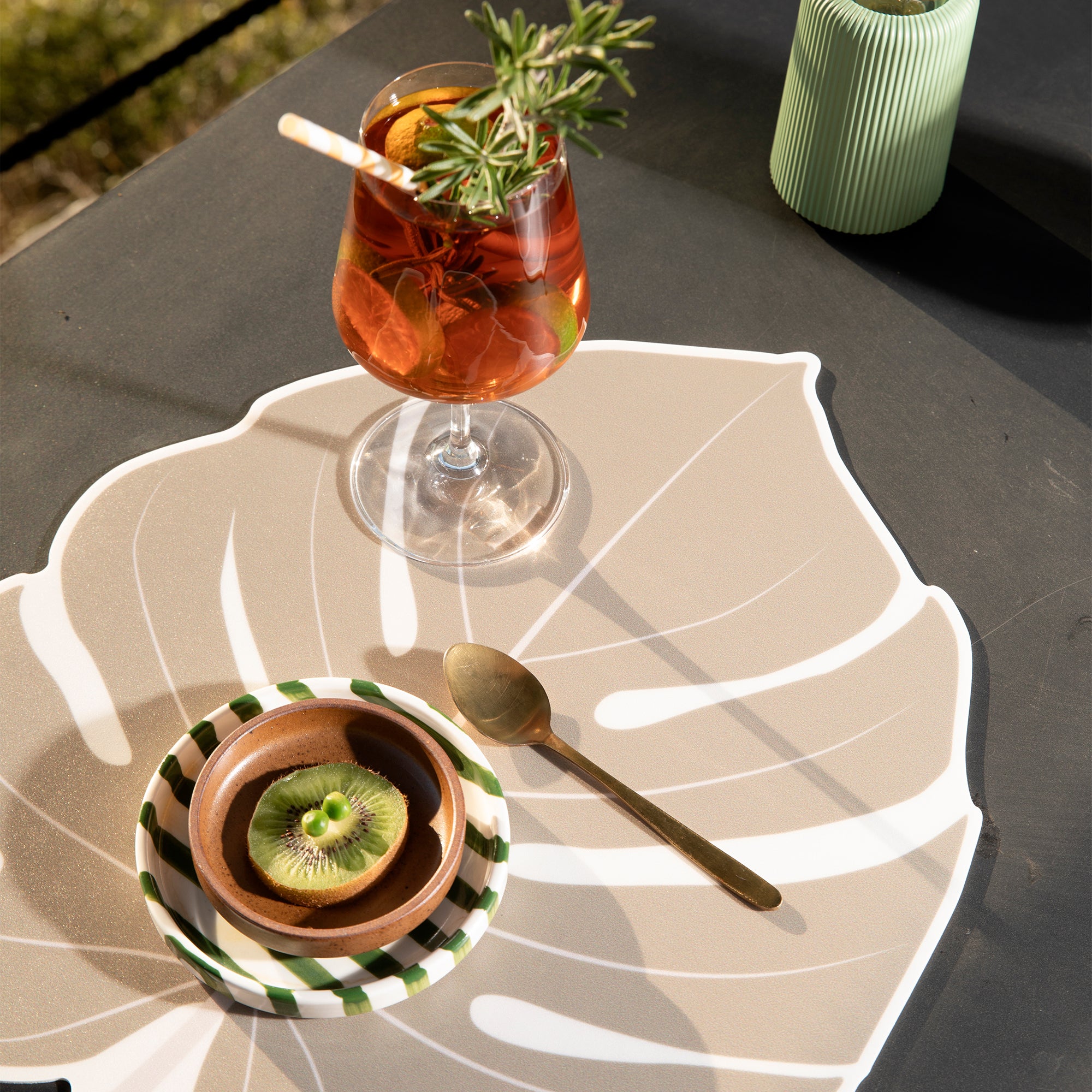 Set de table vinyle Monstera