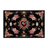 Tapis vinyle en vinyle rectangulaire — modèle Ex Voto Cartone