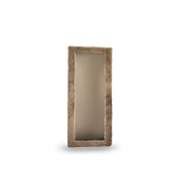 Miroir en fausse fourrure Pise