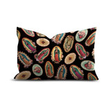 Coussin en velours rectangulaire — modèle Ex Voto Chianti
