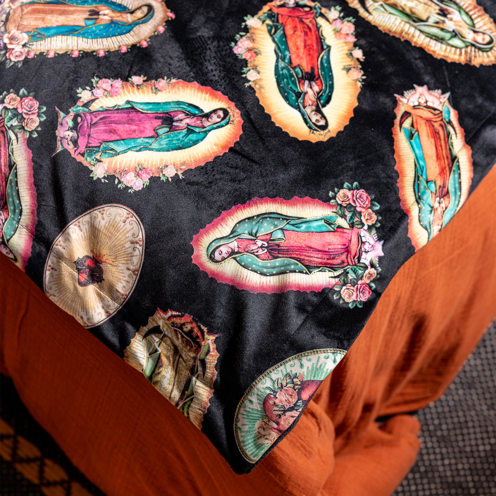 Plaid Velours Ex Voto Chianti