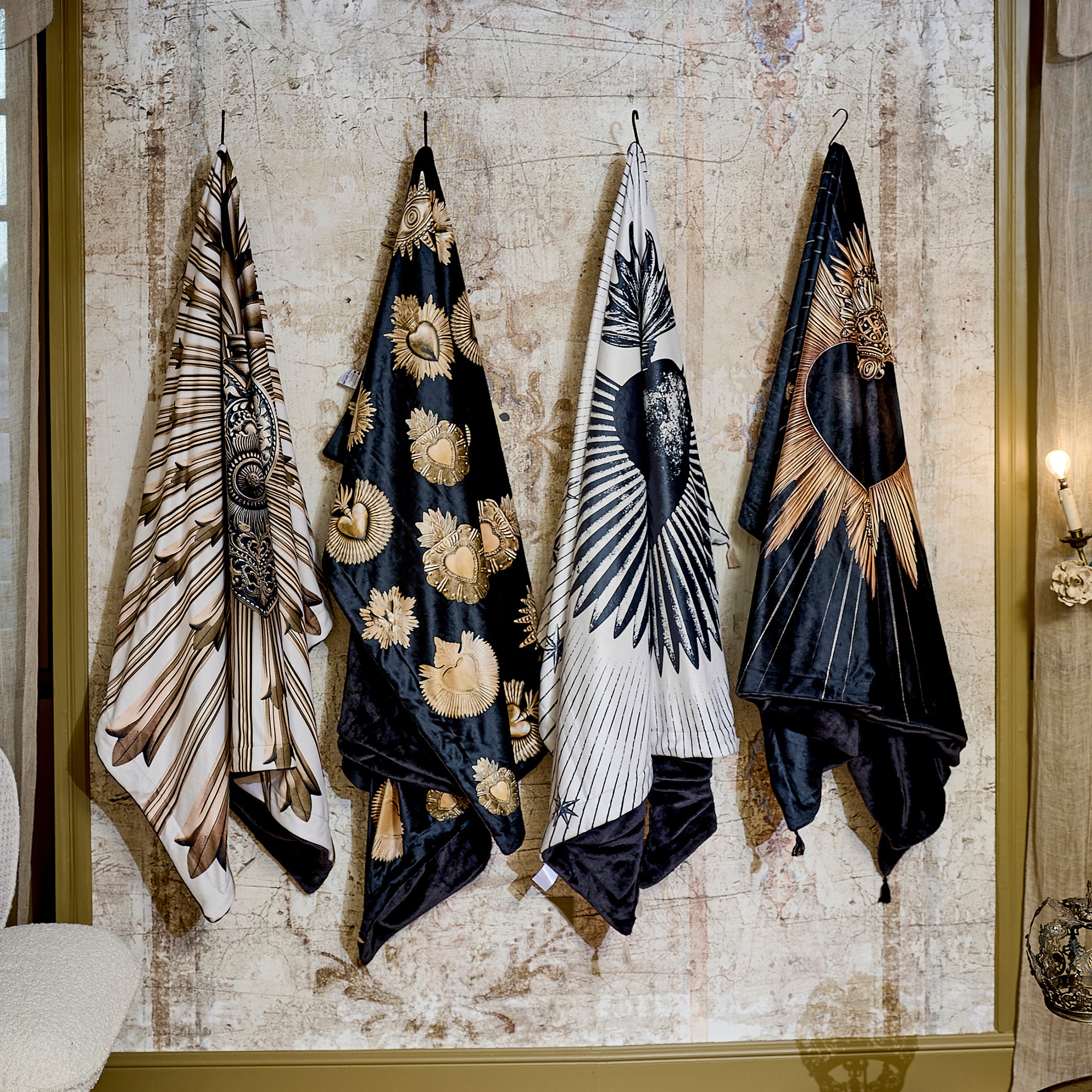 Plaid Velours Ex Voto Assur