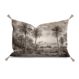 Coussin en velours rectangulaire — modèle Jungle Tanis