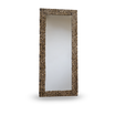 Miroir en fausse fourrure Léopard