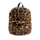 Pochette — modèle Sac dos fausse fourrure Léopard