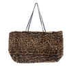 Totebag XXL en fausse fourrure Léopard
