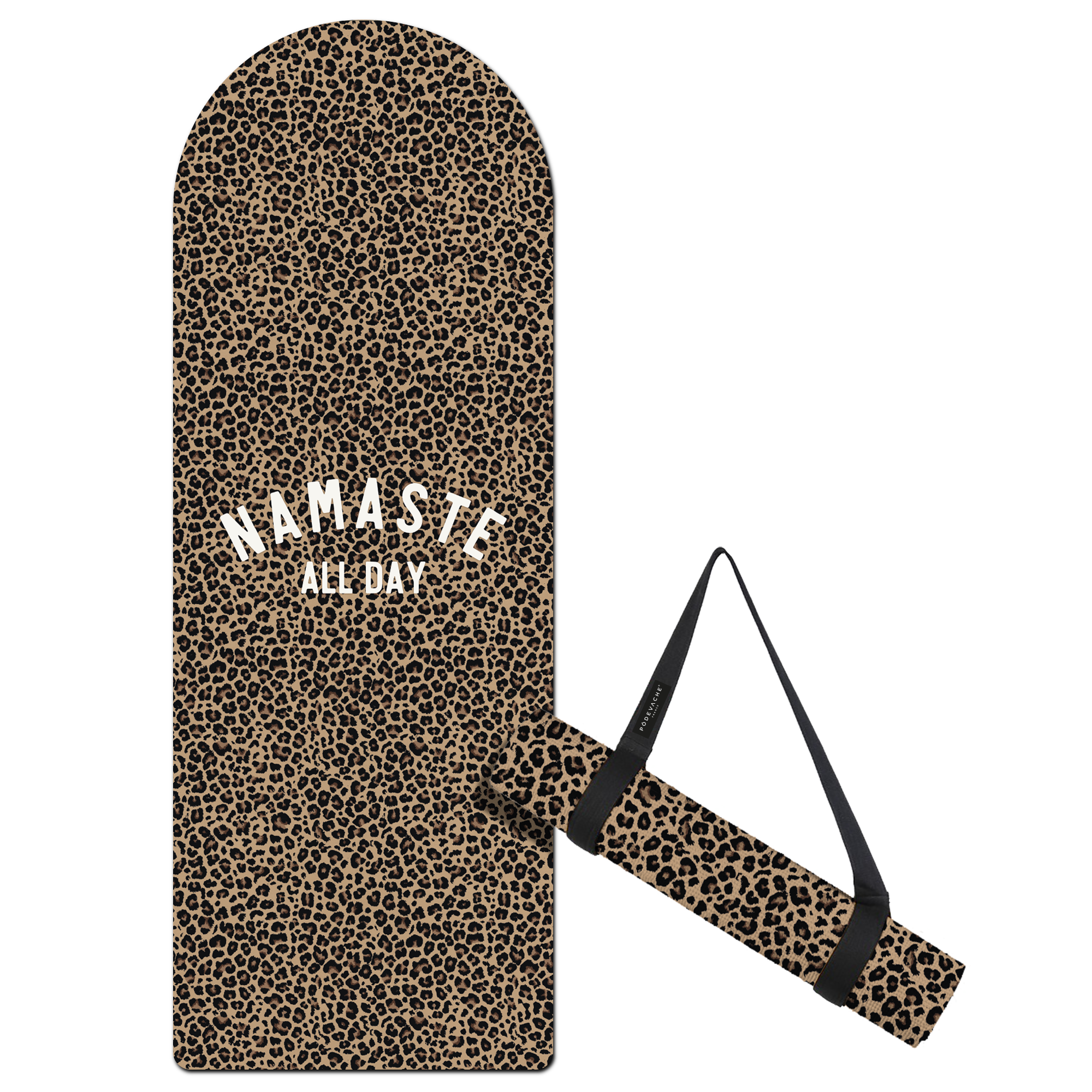 Tapis De Fitness Léopard Namaste All Day