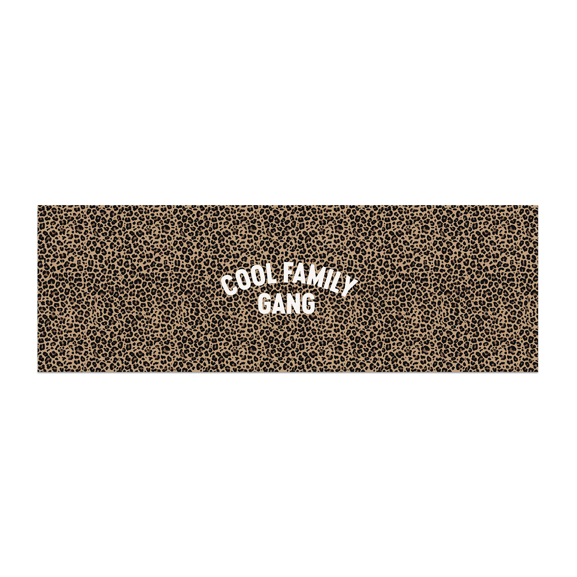 Tapis Vinyle Léopard Cool Family Gang