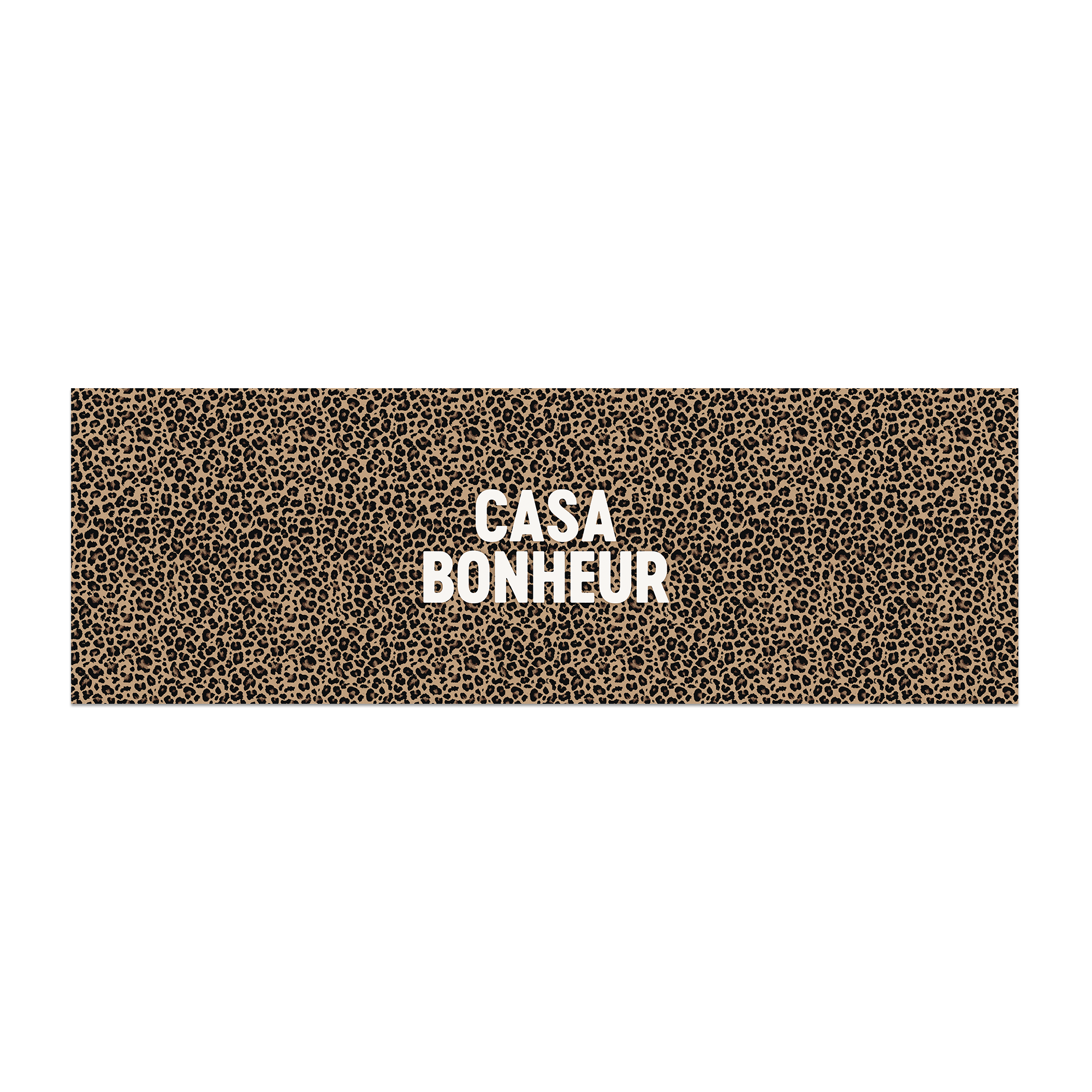 Tapis Vinyle Léopard Casa Bonheur
