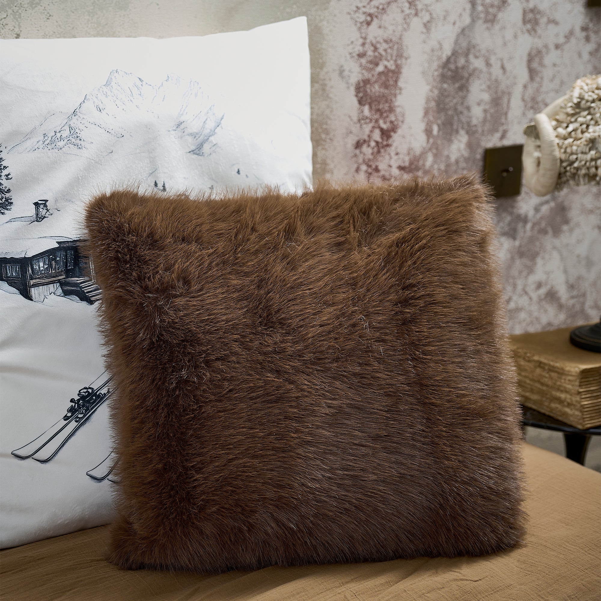 Coussin en fausse fourrure Eguisheim