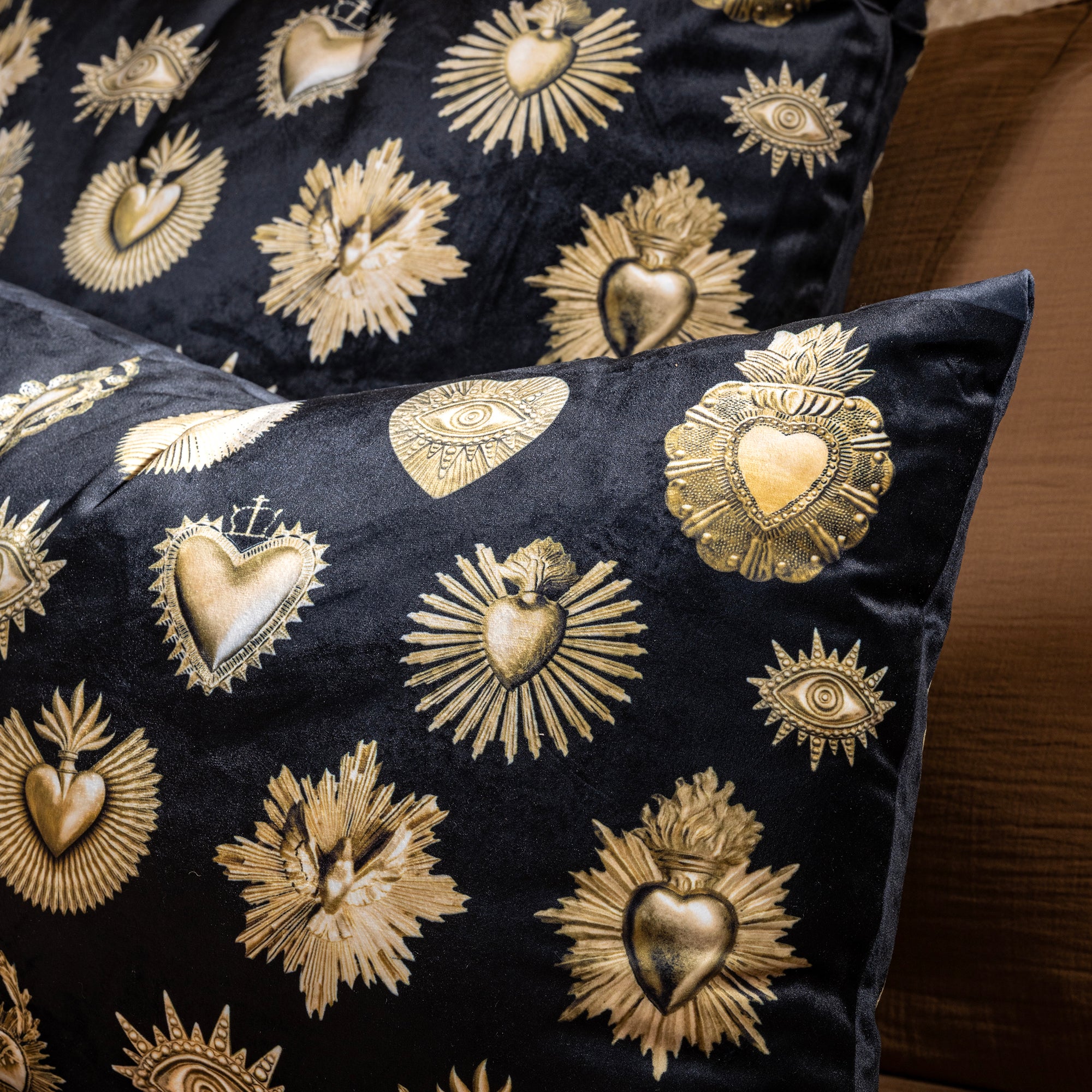 Coussin Velours Ex Voto St Emilion