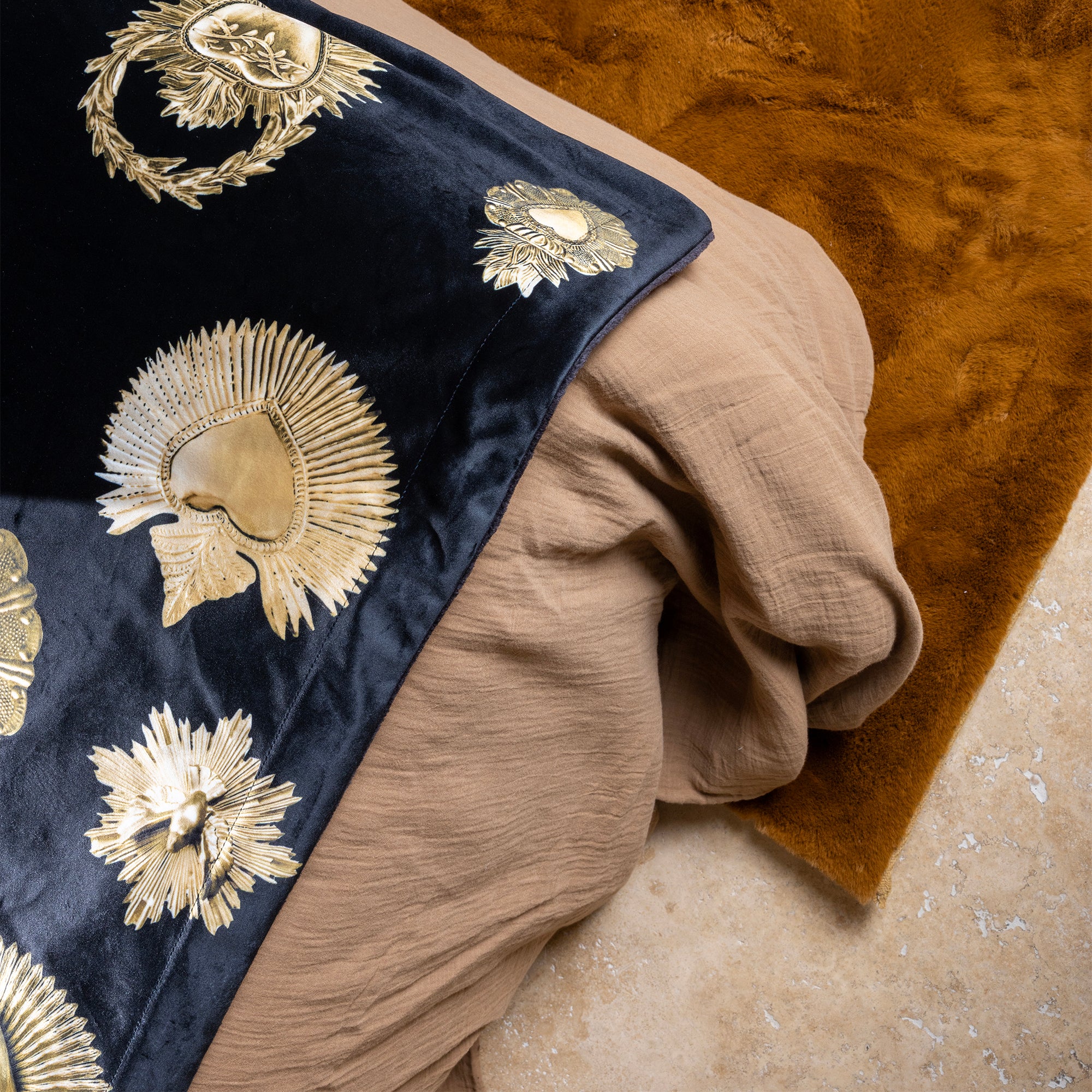 Plaid Velours Ex Voto St Emilion