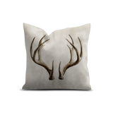Coussin en velours carré — modèle Cerf Sils Maria