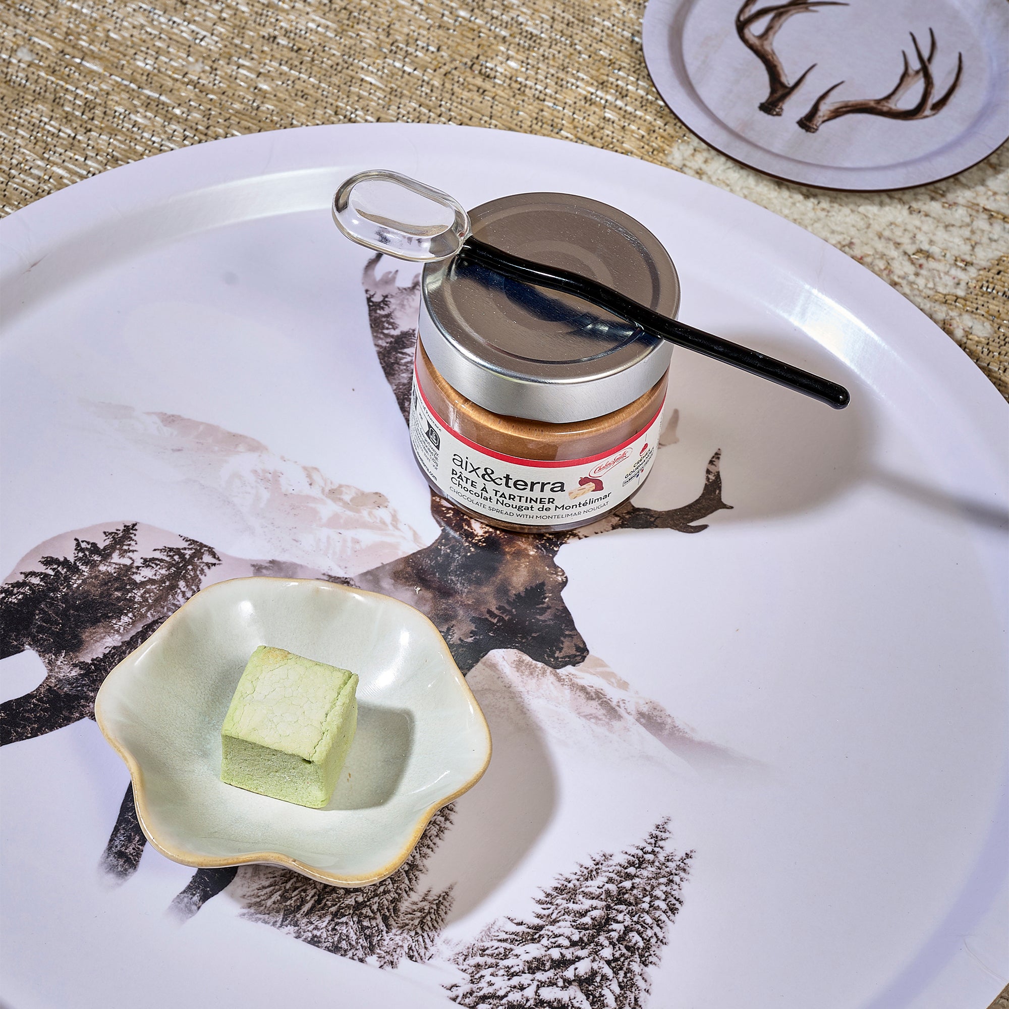 Plateau en bois rond Gimmelwald