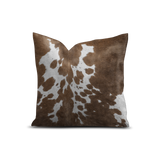 Coussin en velours carré — modèle Peau Vache Gstaad