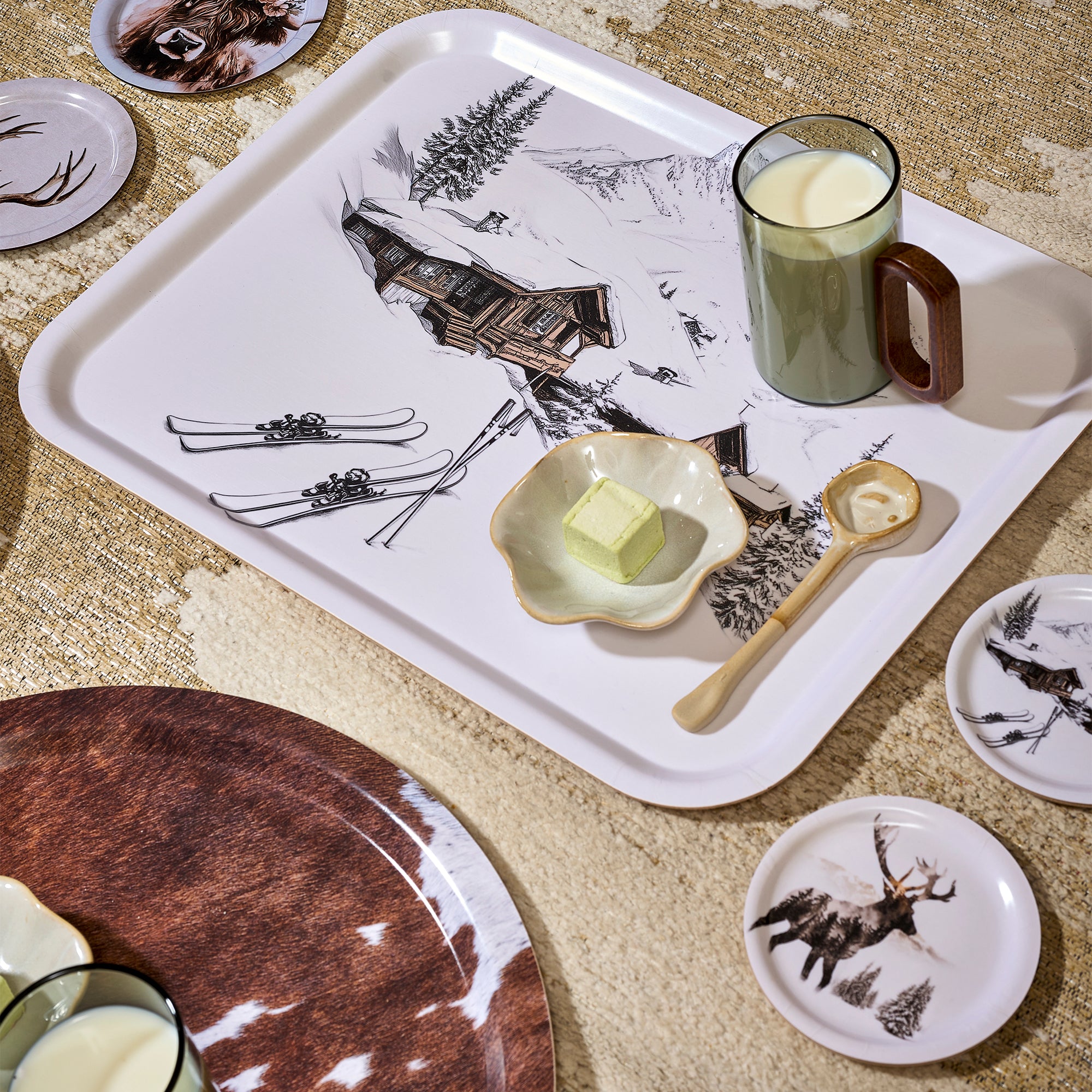 Vide poche en bois rond Kanderstag