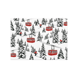 Set de table rectangulaire — modèle Montagne Castelmoda