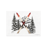 Set de table rectangulaire — modèle Ski Bonneval