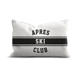 Coussin en velours — modèle Ski Megève