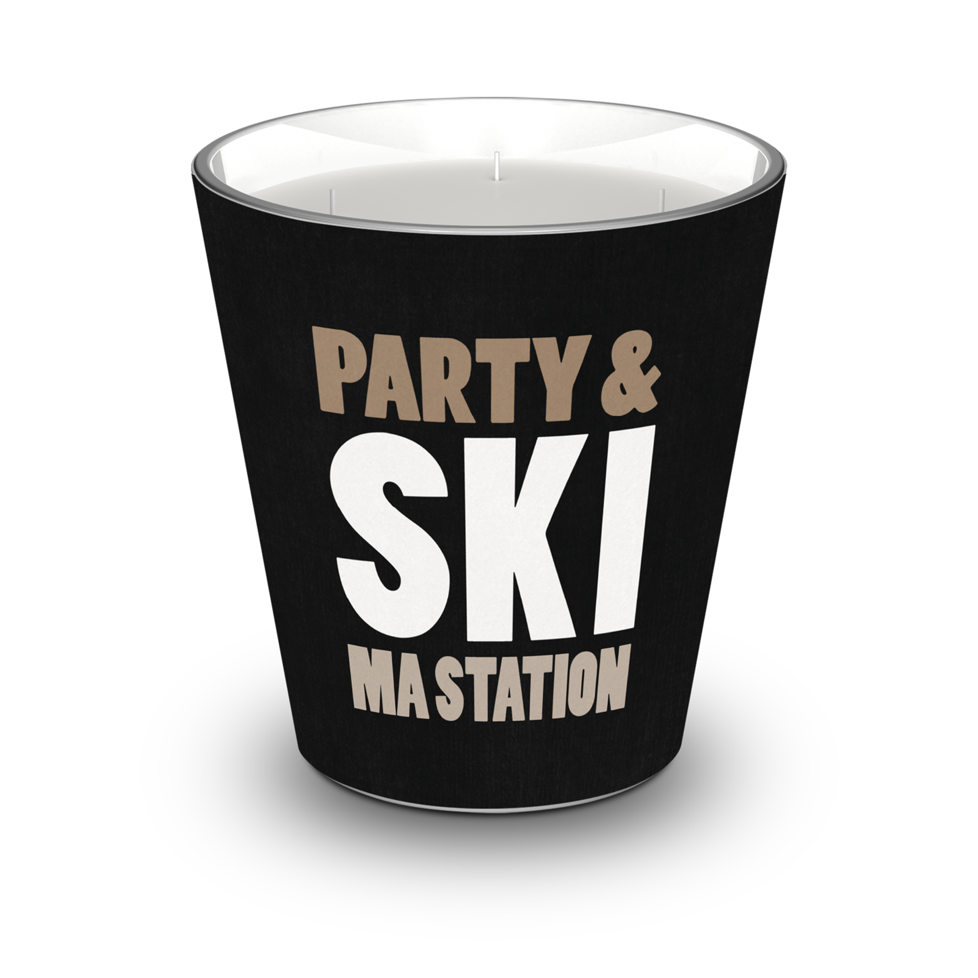 Personalized Mountain scented candle - Orange Blossom / Lavender / Lemon