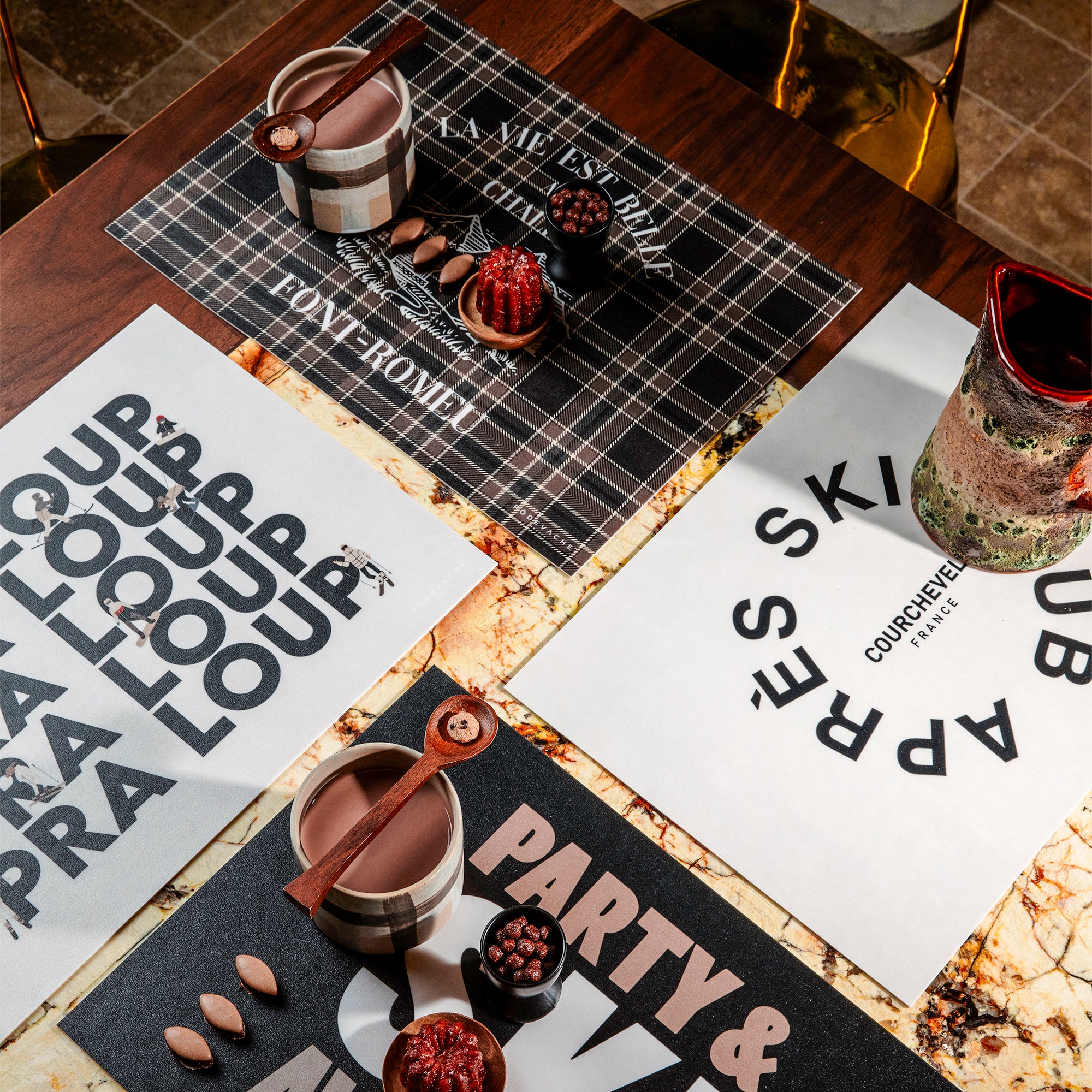 Cama personalized vinyl placemat