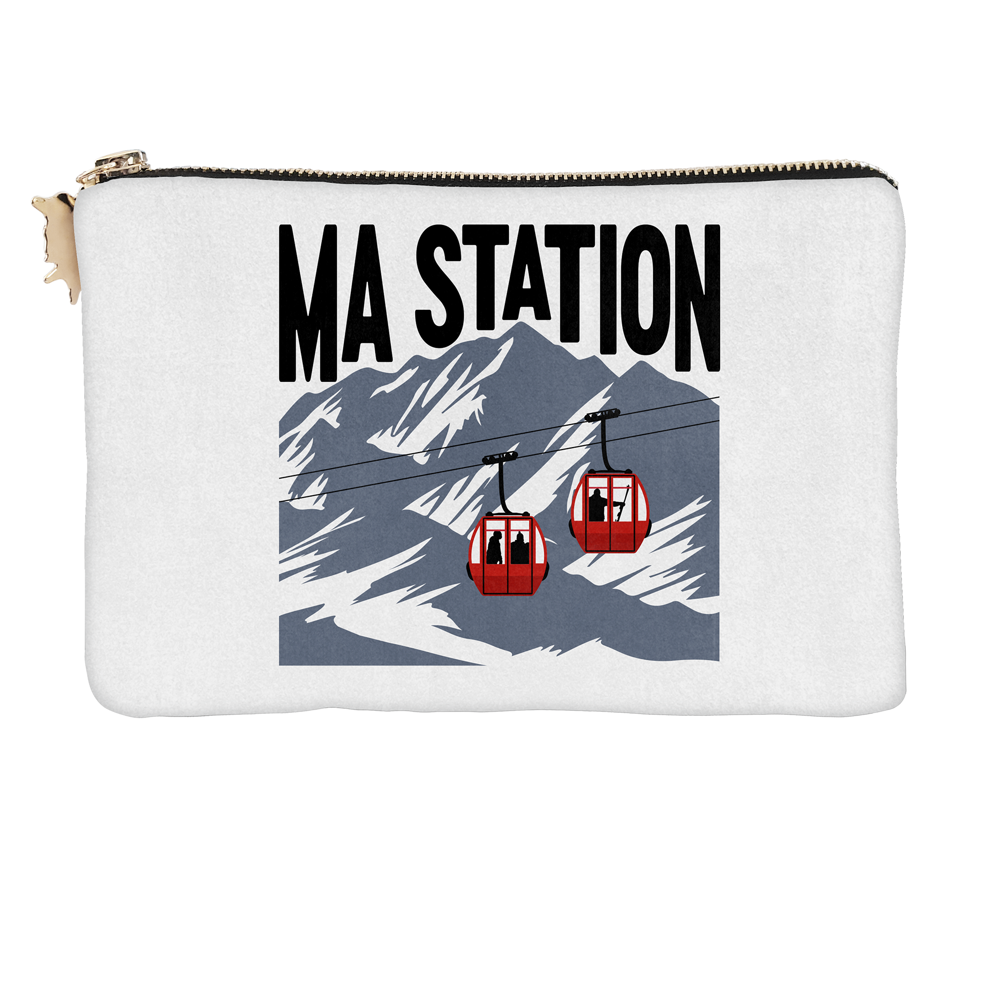 Pochette Velours Personnalisée Montagne Valloire S