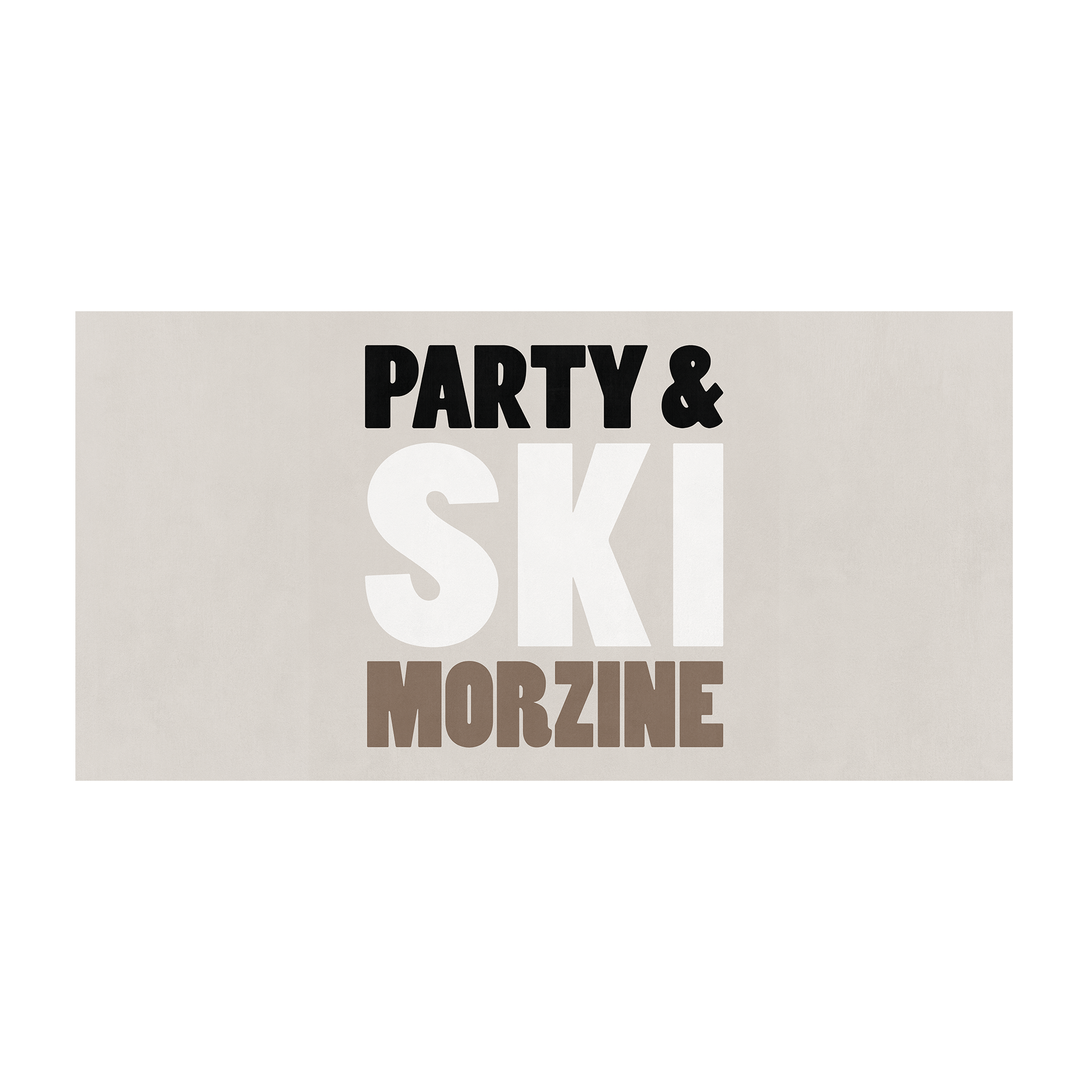 Tapis vinyle personnalisé Morzine Beige