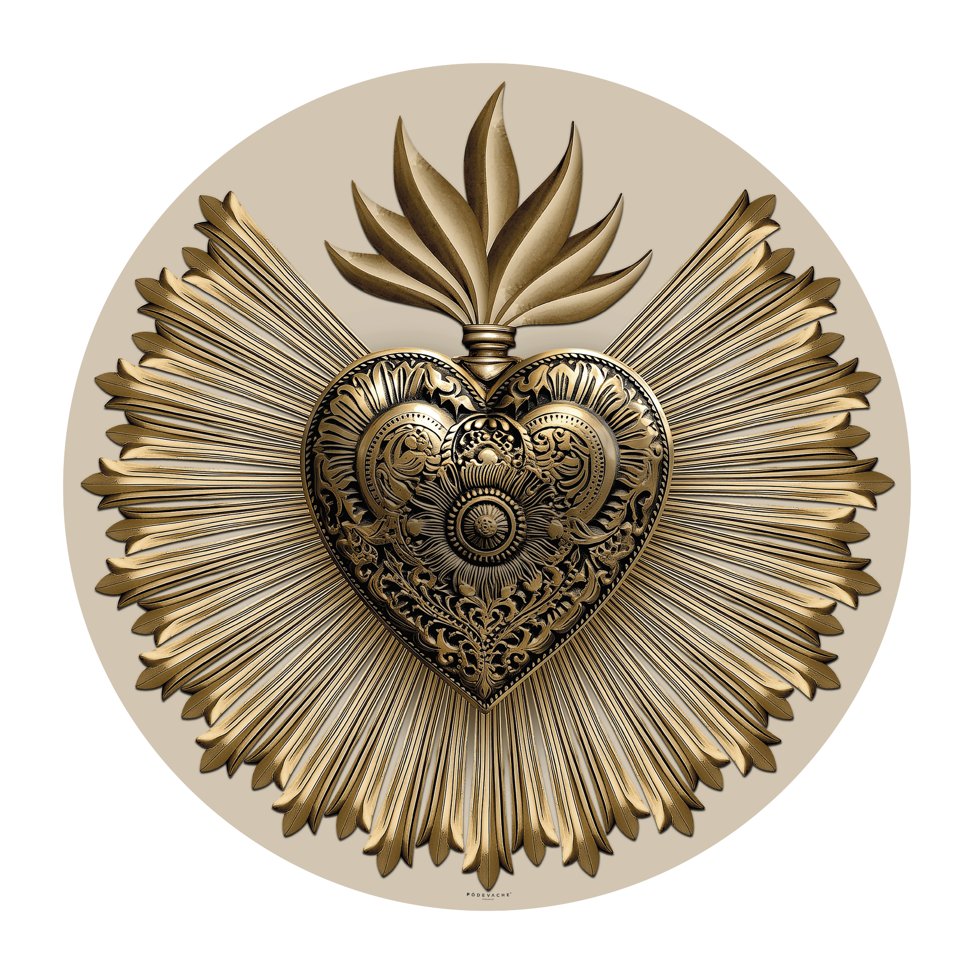 Jupe de sapin de Noël en vinyle Ex Voto