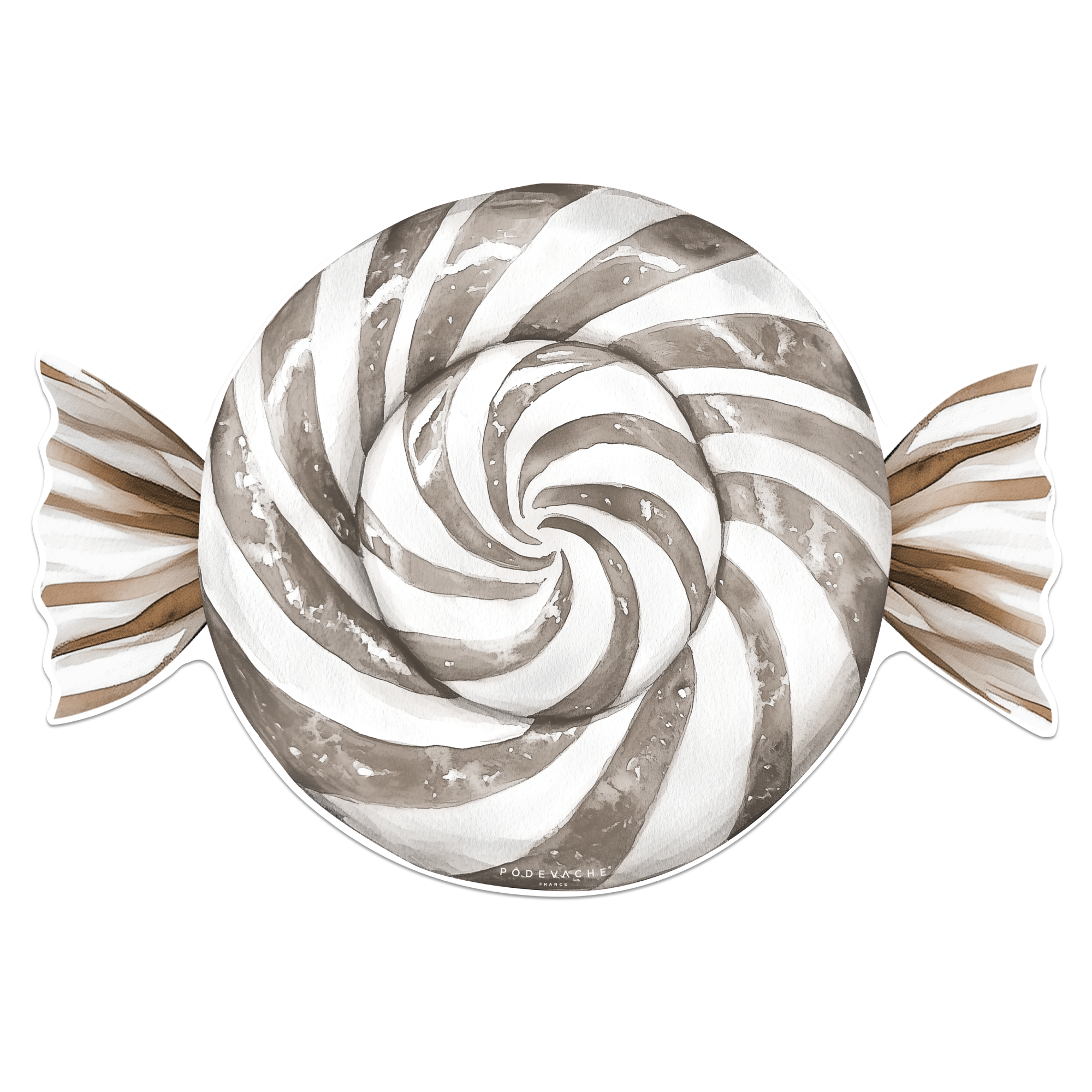 Gold Ex Voto vinyl placemat