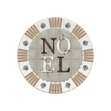 Lot De 6 Dessous De Verre Vinyle Noël