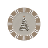Lot De 6 Dessous De Verre Vinyle Noël Tree