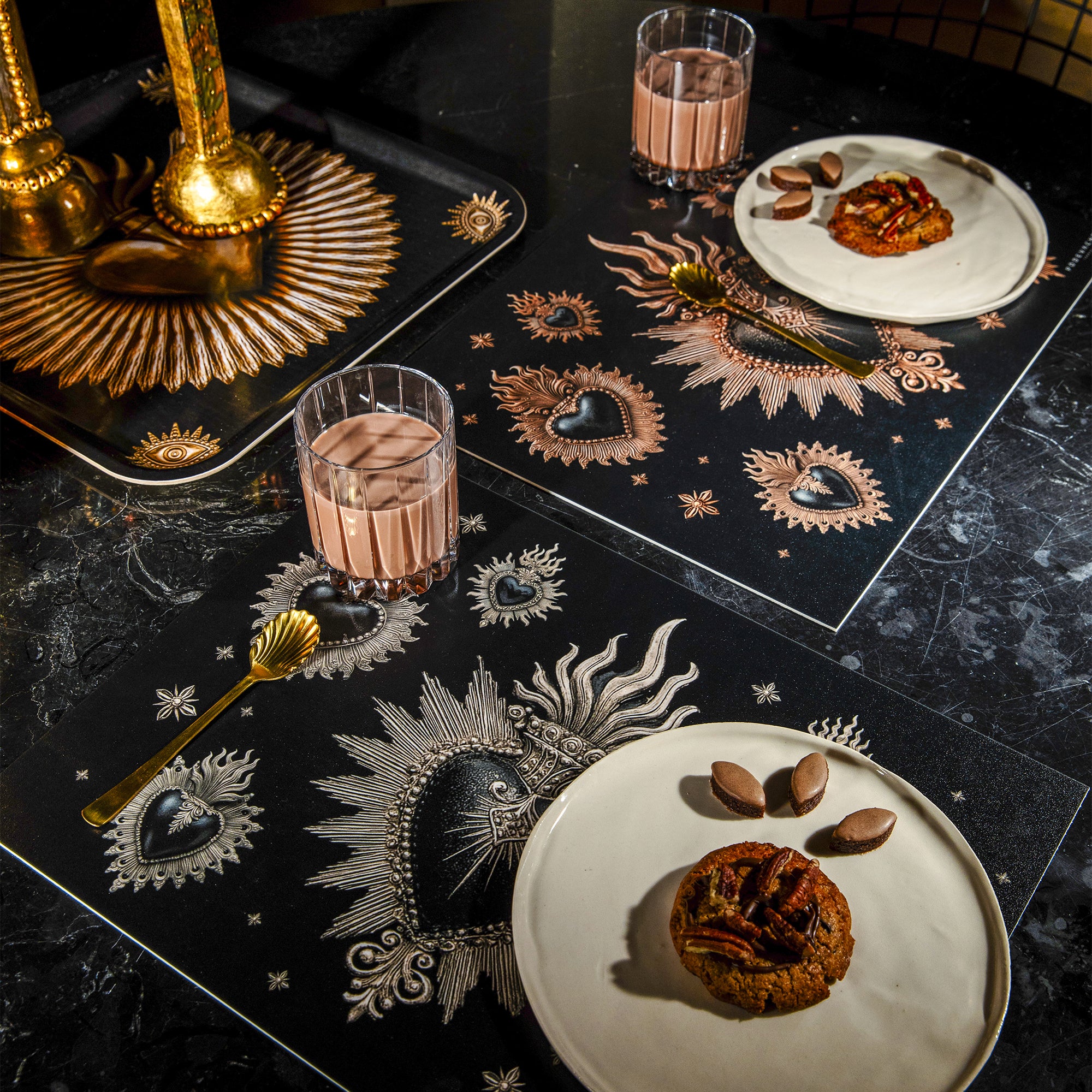 Set De Table Vinyle Ex Voto Sacrés Coeurs