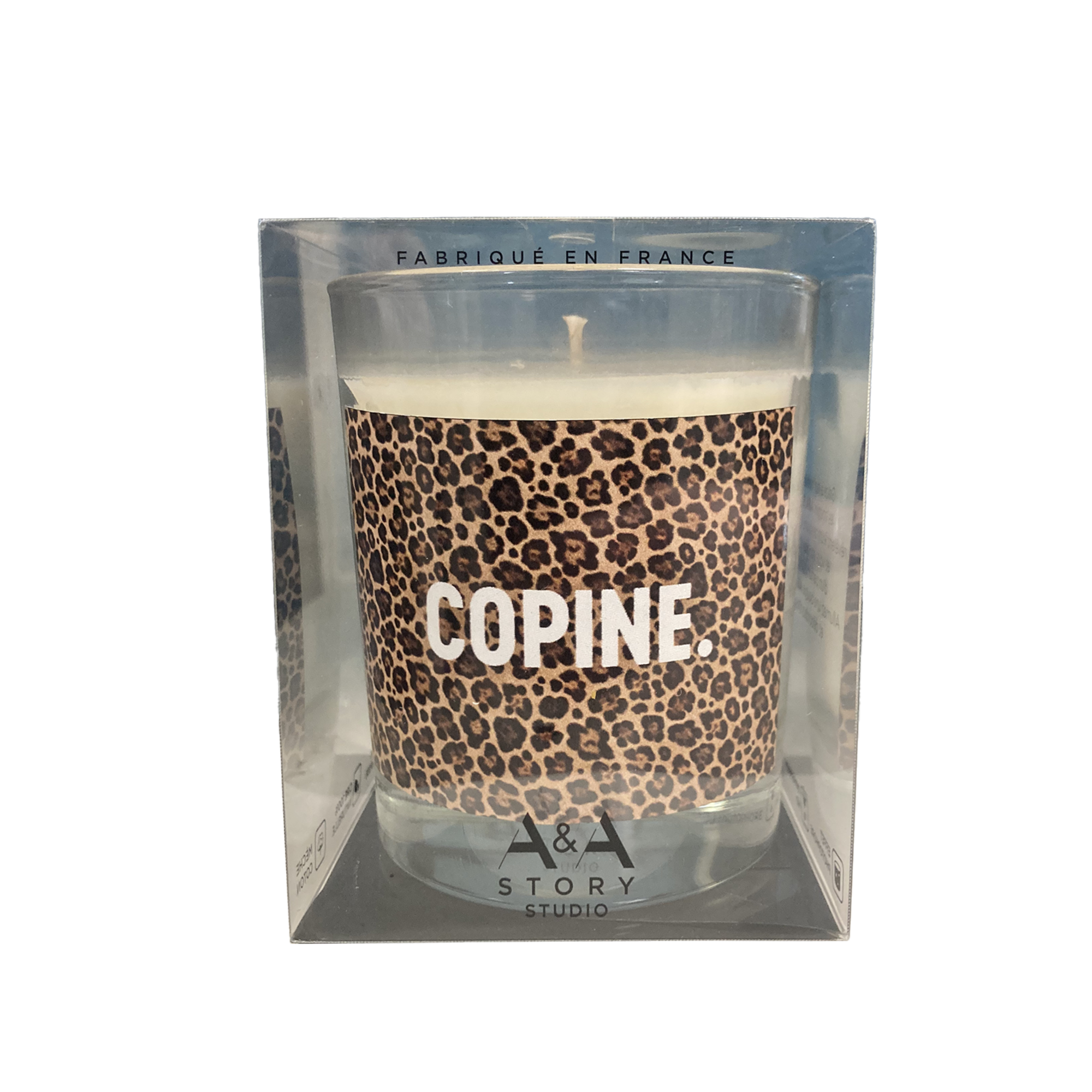 Bougie léopard Copine