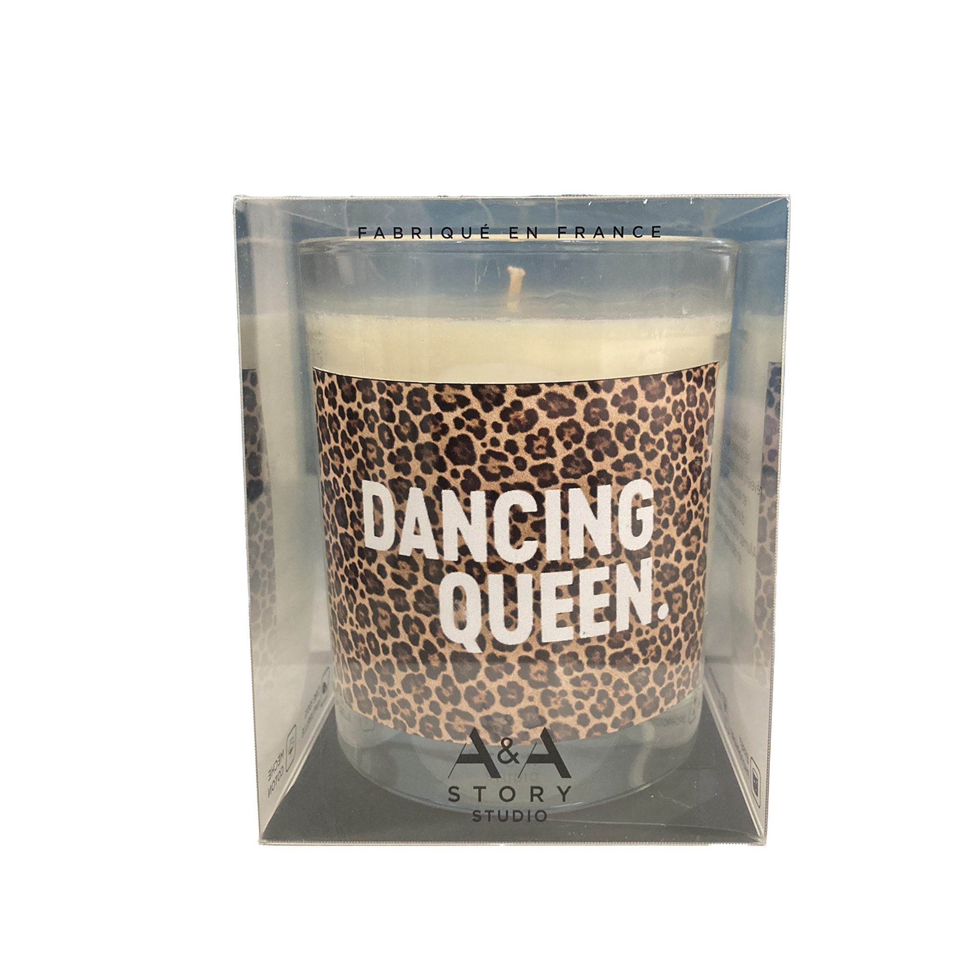 Bougie léopard Dancing Queen