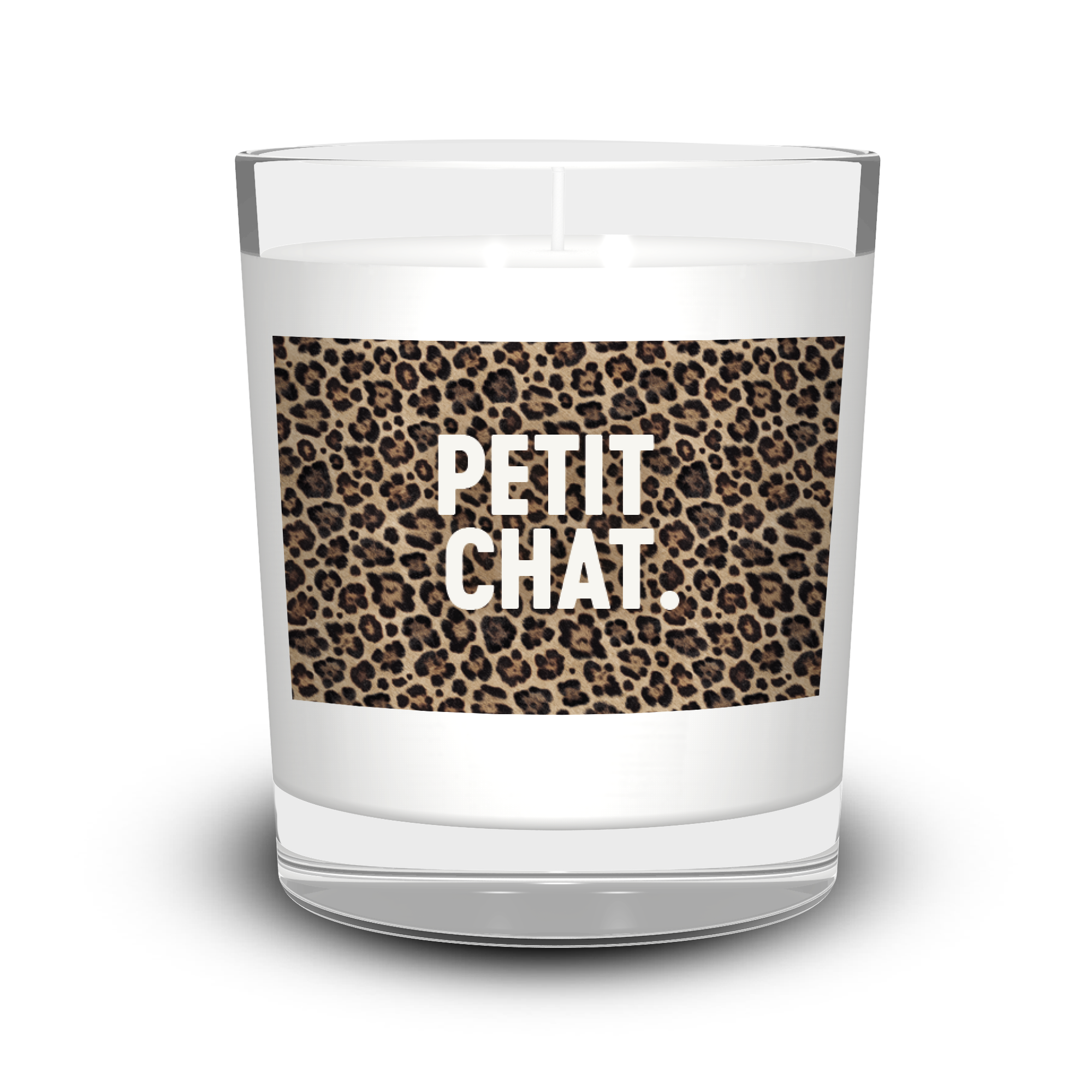 Bougie léopard Petit Chat