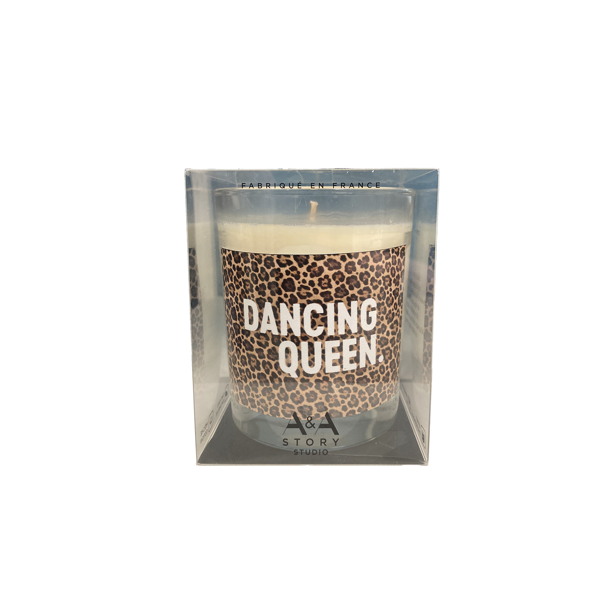 Bougie léopard Dancing Queen