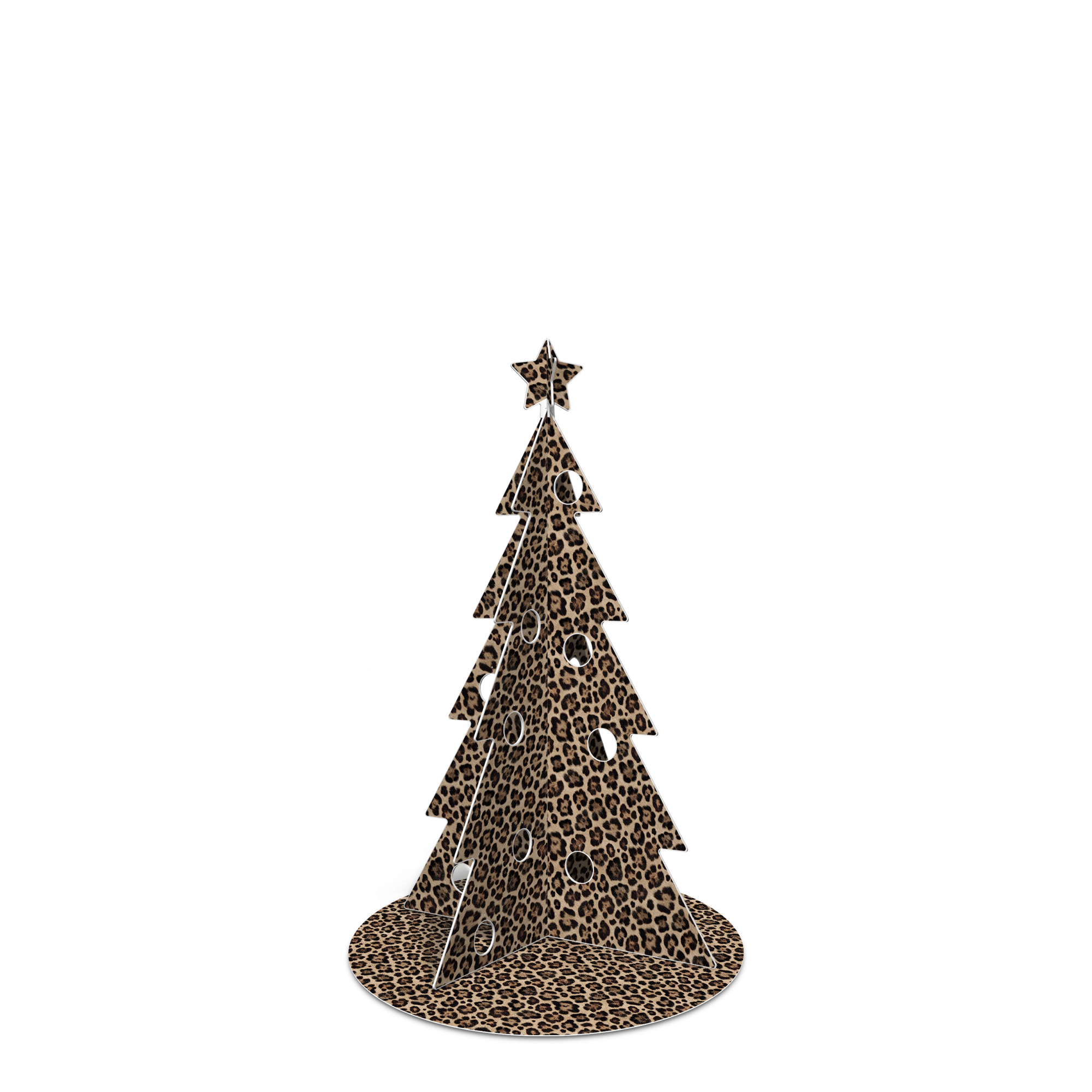 Sapin de Noël PVC New Léopard M