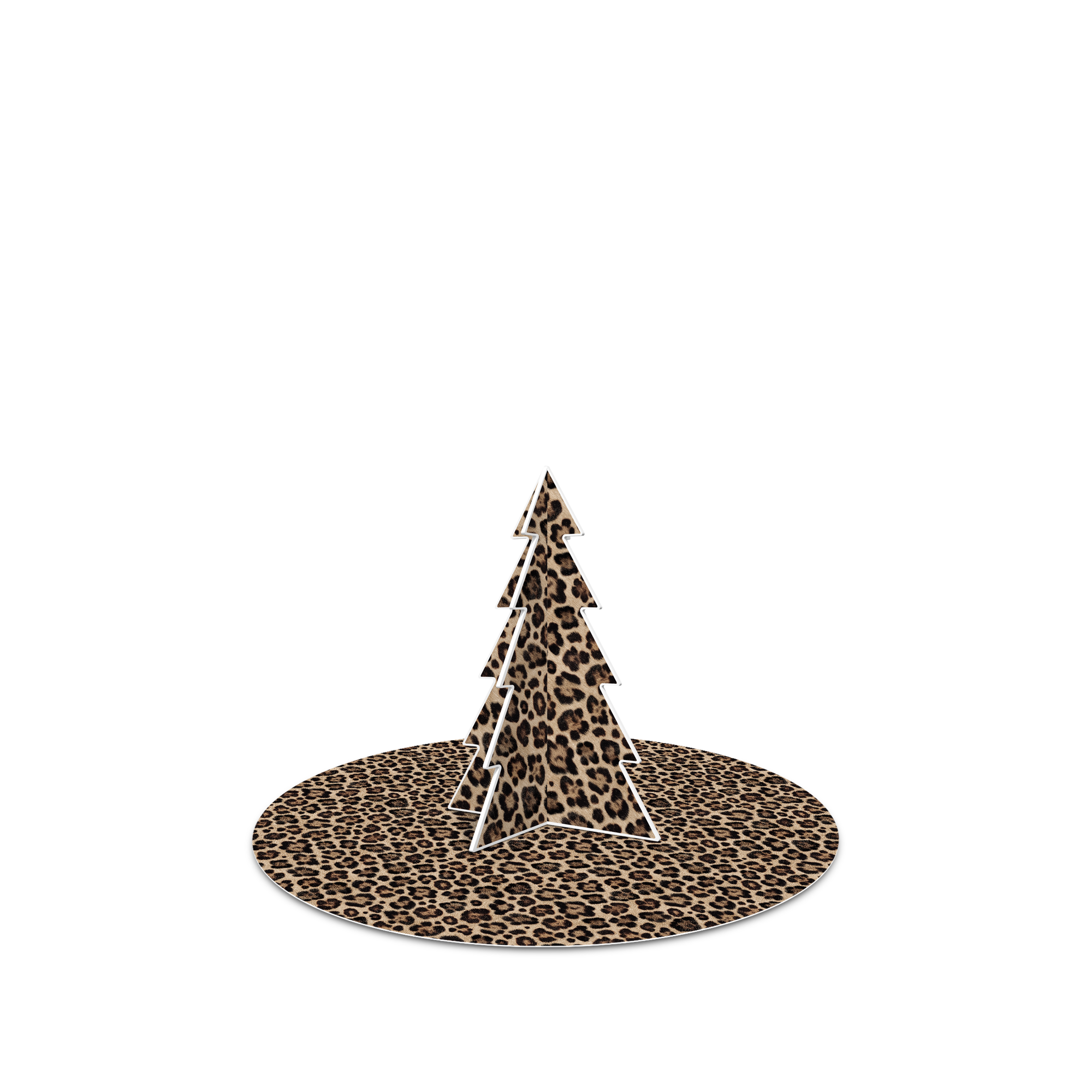 Sapin de Noël PVC New Léopard S